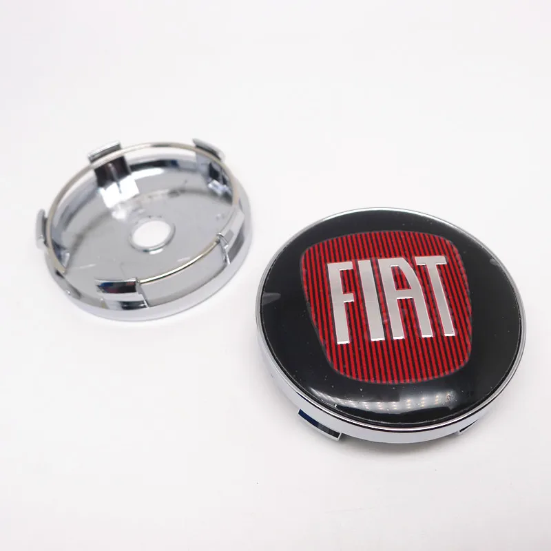 Колпачки на ступицы колеса для Fiat 500 4 шт. 60 мм колпачки пылезащитные эмблема Punto