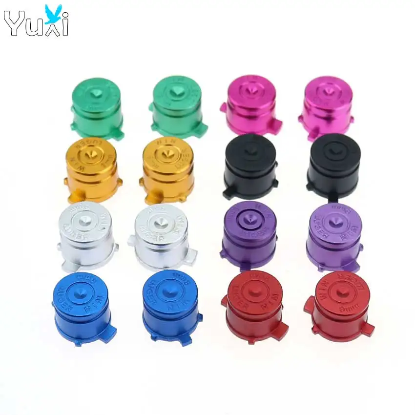 YuXi 4 шт./компл. алюминиевые металлические пуговицы в виде пуль замена ремонта для