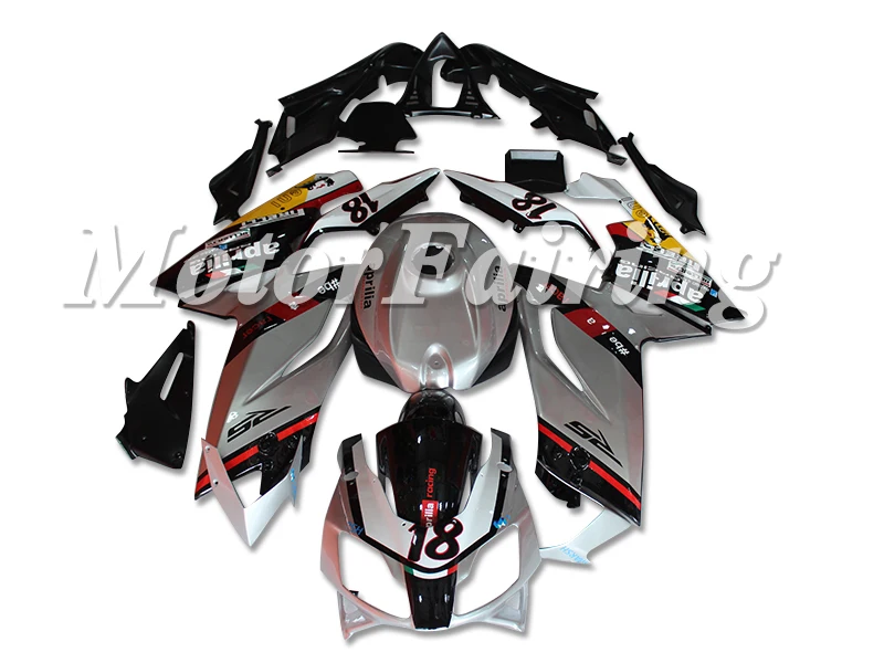 

Литьевая пресс-форма, новый комплект обтекателей ABS для Aprilia RS125 125 2006 2007 2008 2009 2010 2011 RS4, бесплатный пользовательский номер 18