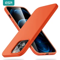 esr for iphone 12 case silicone rubber case for iphone 12 mini 12pro 12 pro max luxury soft cover for iphone 12 pro silicone new