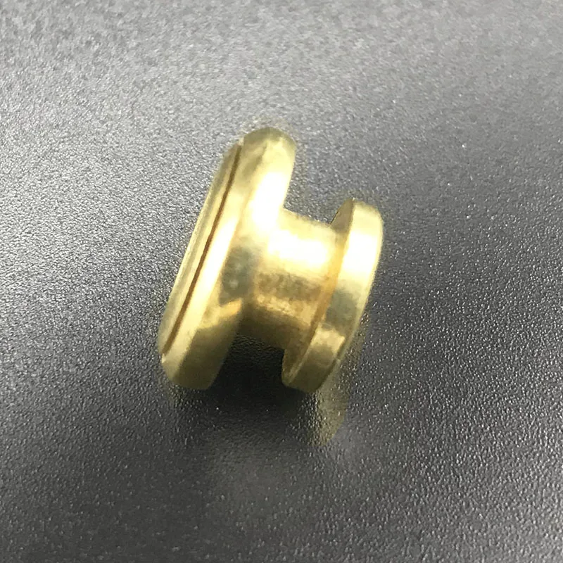 60/120 шт металлический замок для гитарного ремня Грибная гитара торцовый ремешок