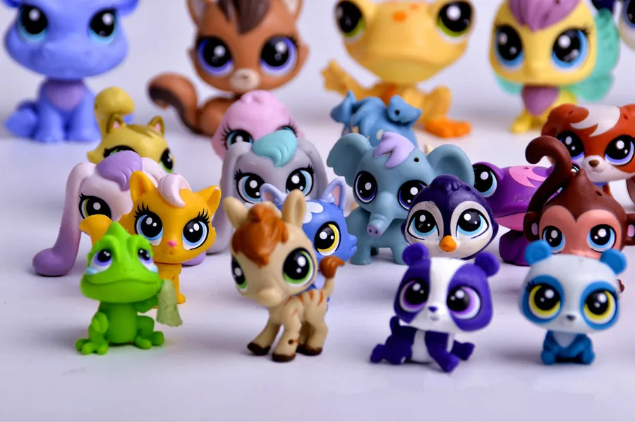 10-20 шт lps игрушка-фигурка для питомца маленьких детей милый маленький зоомагазин