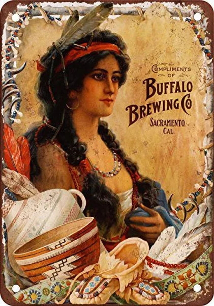 

Brewing Company Tin Sign art wall decoration,vintage aluminum retro metal sign