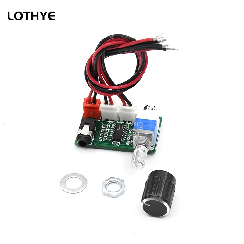 Плата цифрового усилителя PAM8403 с регулятором громкости вход Aux USB источник