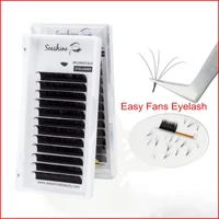 seashine auto fans eyelashes extensions cashmere volume lashes easy fanning eyelash