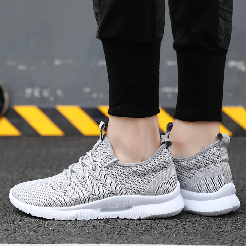 Лидер продаж Мужская обувь из дышащего сетчатого материала легкая мужская для