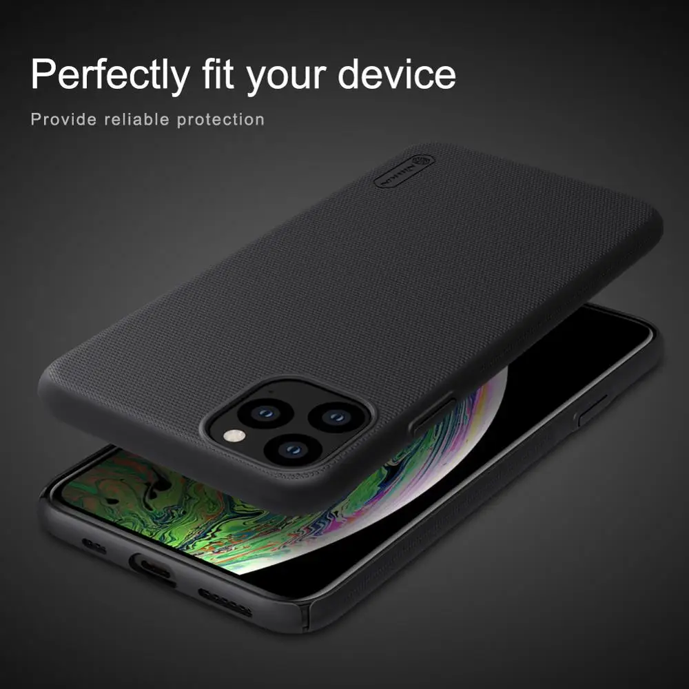 Чехол Nillkin для iPhone 11 Pro Max X XR XS матовый защитный чехол телефона жесткий из