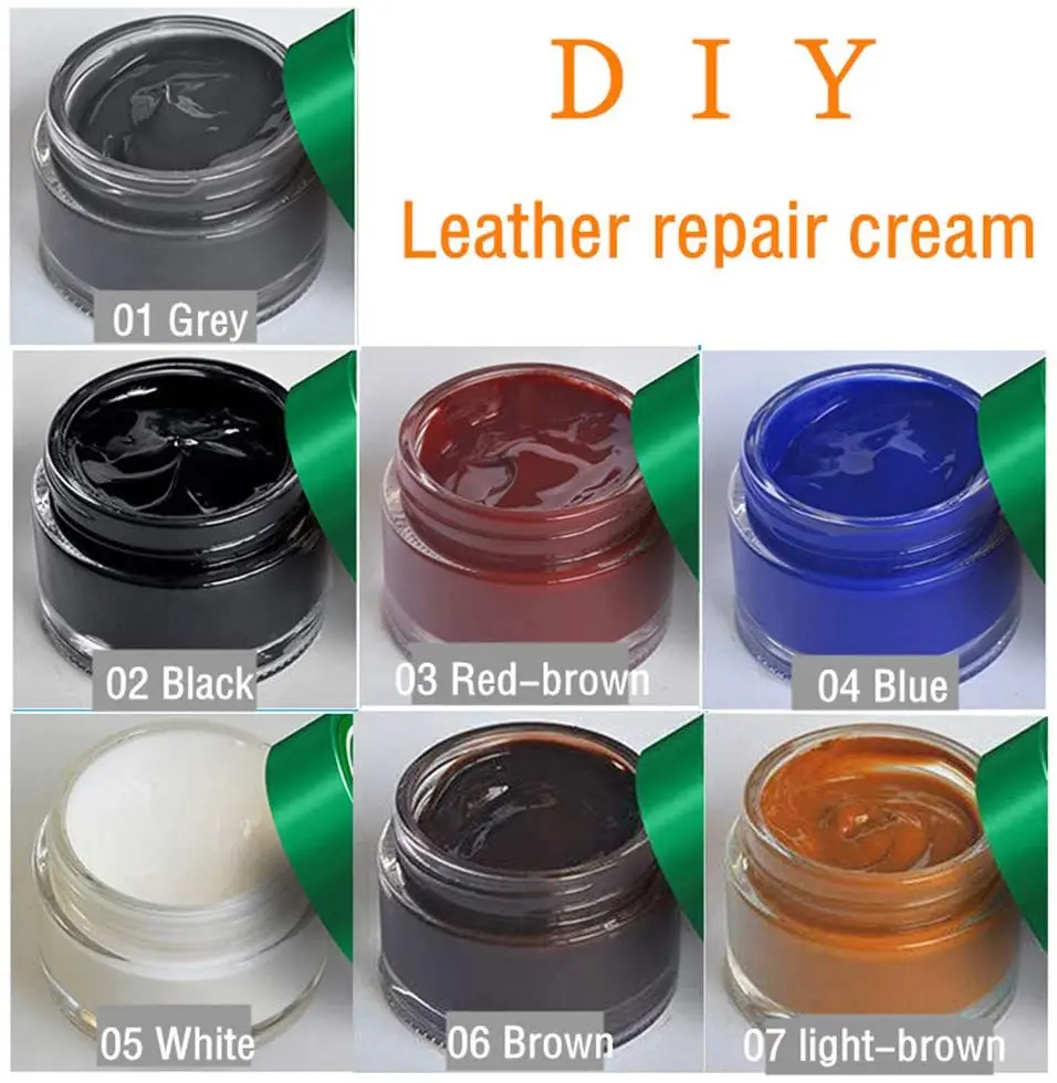 

50ml Advanced Leather Repair Gel Car Seat Home Leather Repair Paste Auto Maintenance Agent Coating Paste Leather Cleaner