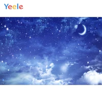 yeele moon starry meteors cloudy night sky child baby photophy backdrop custome vinyl photographic backgrounds for photo studio