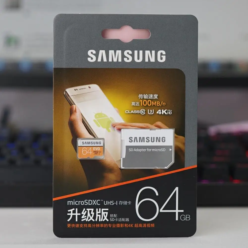 SAMSUNG Micro SD 32 Гб 64 Гб 128 Гб карта памяти класс 10 Microsd 32 Гб SDHC/SDXC TF карта C10 U3 U1 транс флэш SD карта
