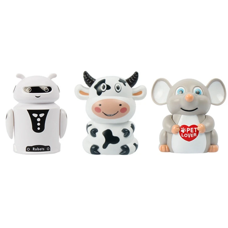 

Follow Any Drawn Line Magic Pen Inductive Mouse Cow Robot Model Children Kids Toy with Sound and Light Children Gift