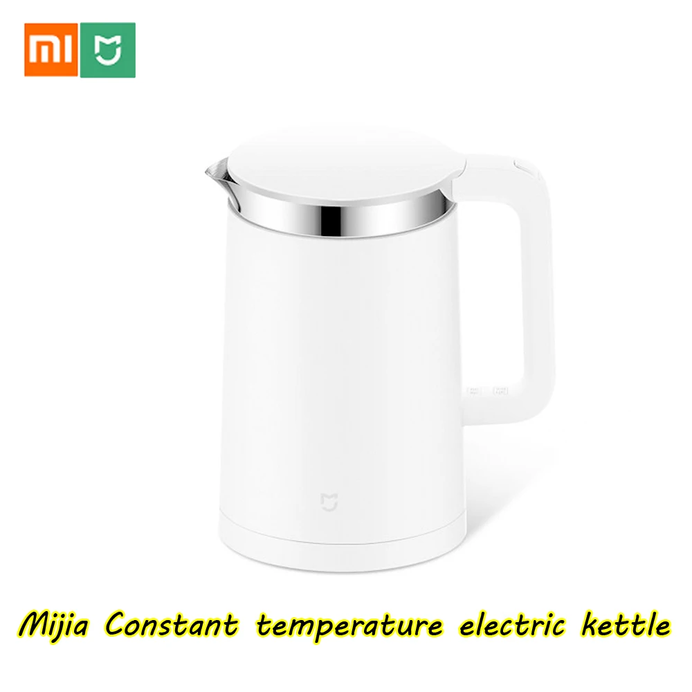 XIAOMI MIJIA Electric kettle Smart Constant Temperature Control kitchen Water samovar 1.5L Thermal Insulation teapot APP | Электроника