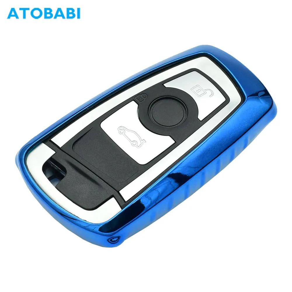 TPU чехол для автомобиля ключей BMW 520 525 730li 740 118 320i 3 5 7 серия X3 X4 M3 M5 интеллектуальный