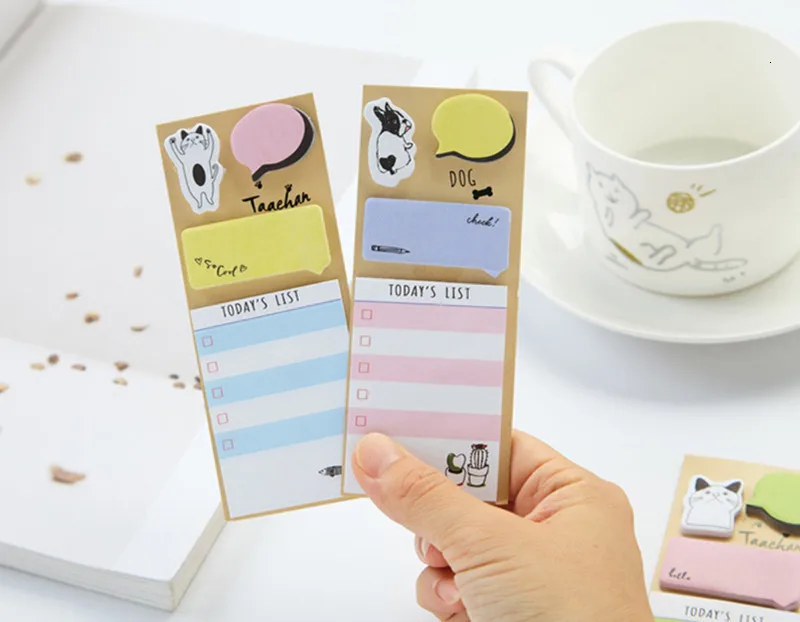 1 шт. kawaii Наклейки С КАКТУСОМ блокнот для заметок планировщик Липкие заметки милый блокнот школьные канцелярские принадлежности наклейка подарок 01945