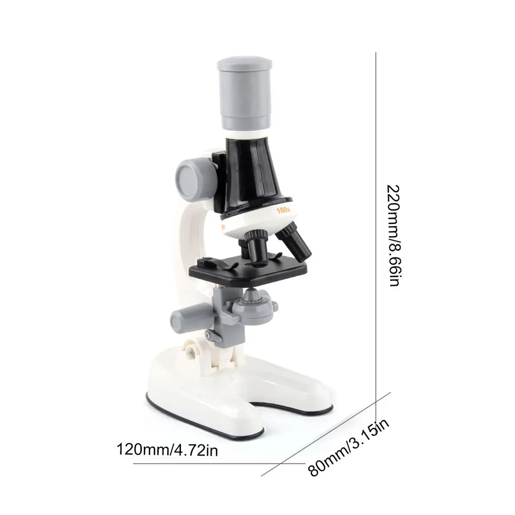 

11pcs/set Children High Definition Microscope Experiment Toys Portable Magnifier Natural Science Exploration Children's Toys