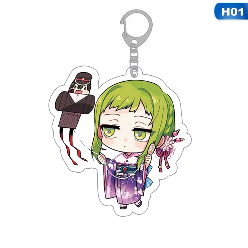 

2020 Anime Toilet-bound Acrylic Keychain Toilet Bound Jibaku Shounen Hanako Kun Pendant Keyrings