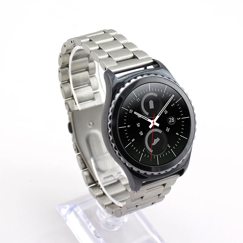FOHUAS, ремешок из нержавеющей стали для samsung gear s3, наручные Смарт-часы, ремешок, браслет, ремешок для iWatch