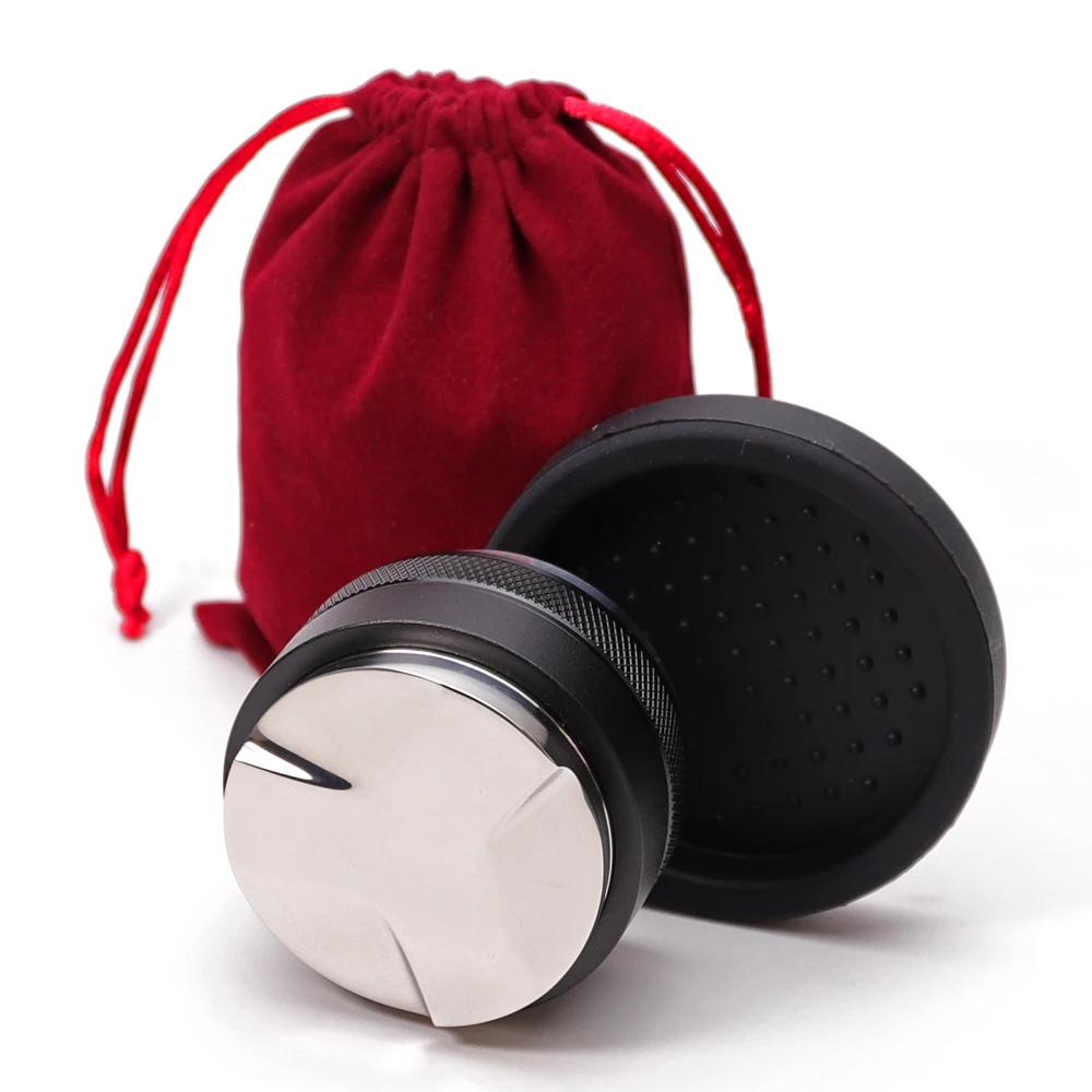 

53mm Coffee Distributor & Tamper,Dual Head Coffee Leveler Fits for 54mm Breville Portafilter, Professional Espresso Hand Tampers