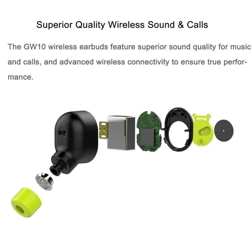 TWS Mini True Wireless Bluetooth наушники Twins парные наушники-вкладыши стерео гарнитура для