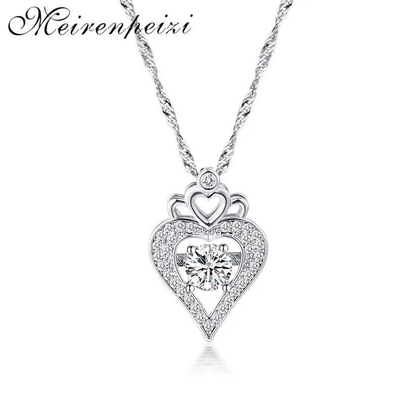 Новое роскошное ожерелье с искусственным кубическим цирконием и кристаллами