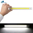 Супер яркий светодиодный светильник с пассивным ИК датчиком движения, лампа для шкафа, гардероба, кровати, светодиодный ночсветильник под шкаф, для чулана, лестницы, коридора