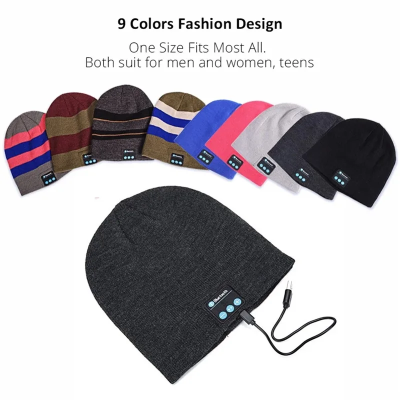 Bluetooth шапка для музыки M5 беспроводная гарнитура звонков прослушивания песен