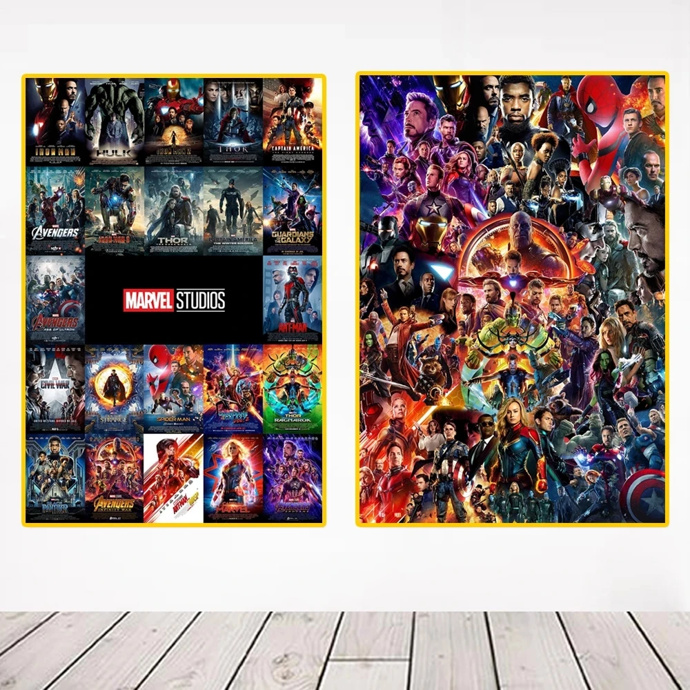 

Marvel Home Decor HD Print Paintings Picture Wall Art Modular Canvas Guardians Of The Galaxy Poster Modern Bedside Background