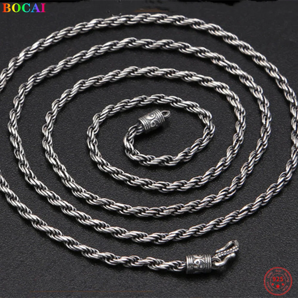 

Женское ожерелье из серебра 925 пробы, в стиле ретро