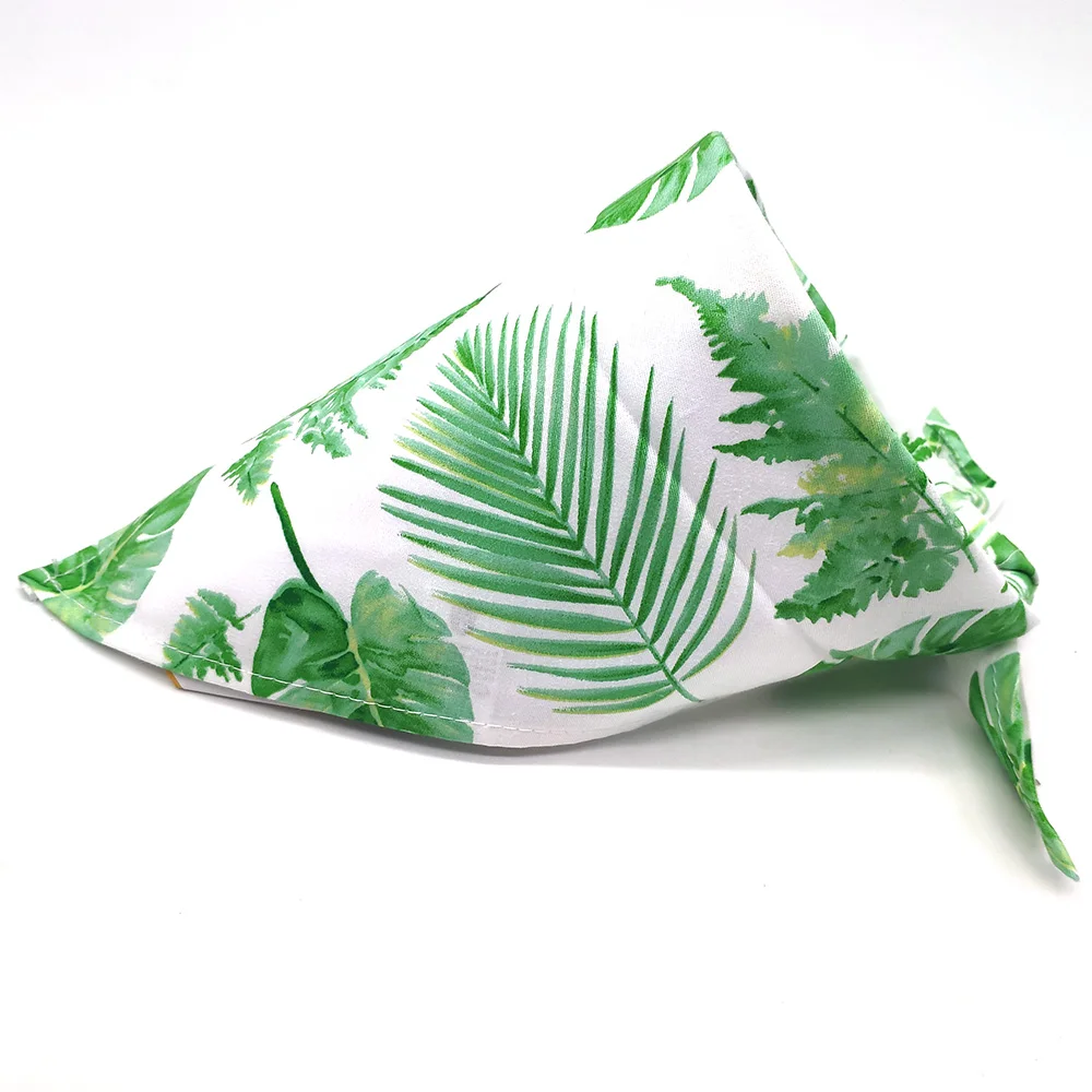 

Summer Dog Bandana Pet Small Dog Scarf Bandanas Cotton Adjustable Personalized Puppy Cat Dog Bibs Pet Supplier Dog Accessories