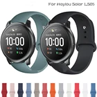 Силиконовый ремешок для смарт-часов Xiaomi IMILAB KW66, спортивный браслет для Haylou Solar LS05RT LS05SLS02 Realme Watch 2 Pro S