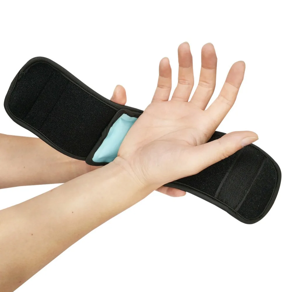 

2021 Winter Hand Foot Wrist Elbow Relief Pain Cold Hot Cold Therapy Pain Ice Pack Reusable Ice Pack For Injuries Gel Strap Wrap