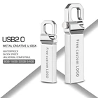 Металлический USB-накопитель, 128 ГБ, 16 ГБ, 8 ГБ, 4 Гб
