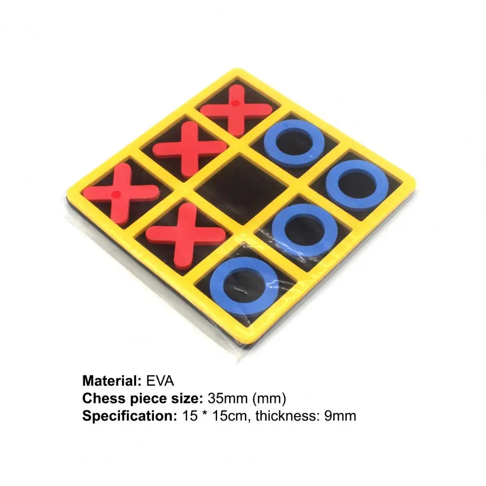 1Набор игры в крестики-нолики - соревновательное умение связи родителей и детей EVA Kids Game для семейных собраний.