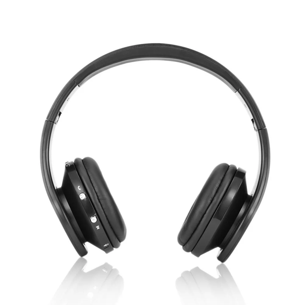 Складные беспроводные наушники, стерео bluetooth-гарнитура, комбинированная с микрофоном, поддержка AUX для iPhone, мобильного телефона, ПК, ноутбука, 3,5 мм, аудиоразъем
