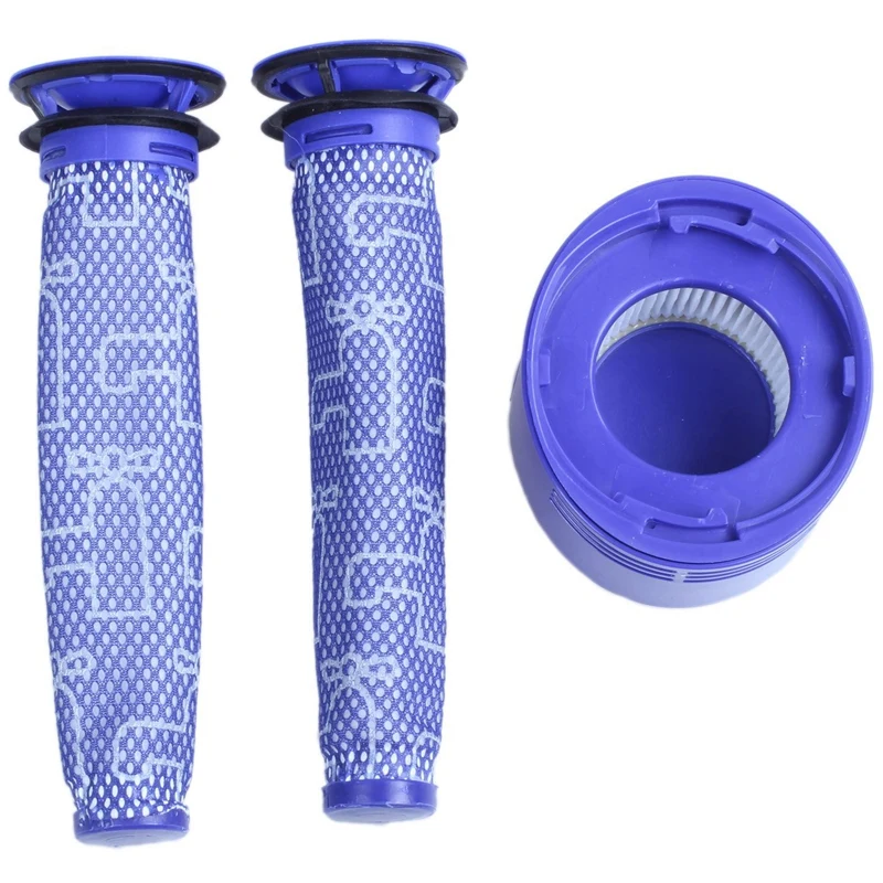 3 пакета Пре и пост мотор фильтр Замена для Dyson V8 V7 беспроводной вакуумный
