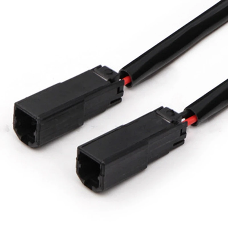 

2Pcs Motorcycle Turn Signal Wiring Harness Connector Turn Signal Plug Adapter for Ducati