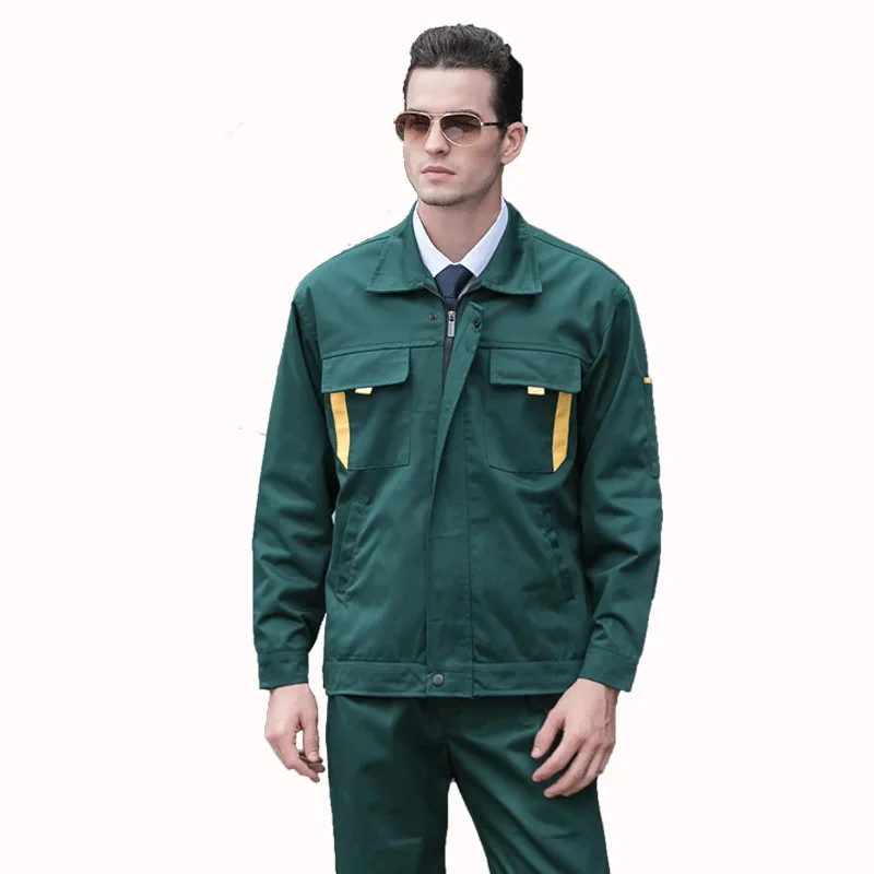 Рабочая Униформа для мужчин и женщин комбинезон рабочая одежда фабричная с