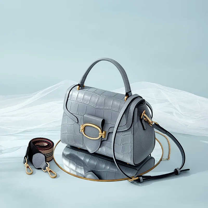 

Новые кожаные элегантные женские сумки на плечо; Мода для всех темпераментная Сумочка стереотипная сумка