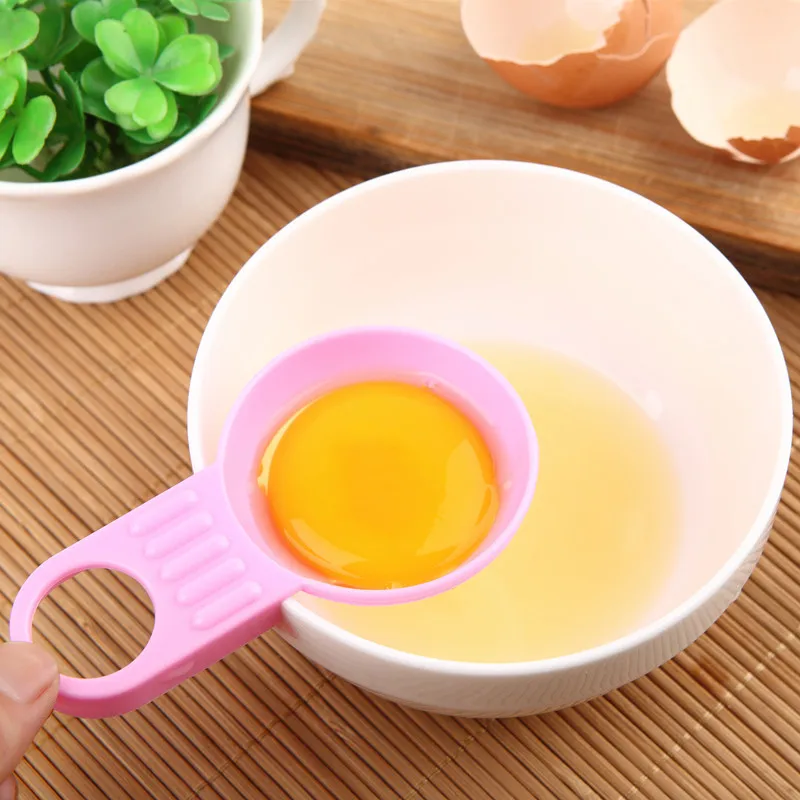2pcs Egg Separator Yolk Separation Processing Essential Kitchen Gadget Food Grade Material For Home Family | Дом и сад