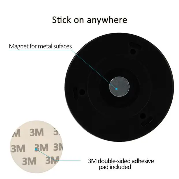 

6LEDs Motion Sensing Stick on Anywhere Cabinet Light(Bubble Bag Packing) White Color