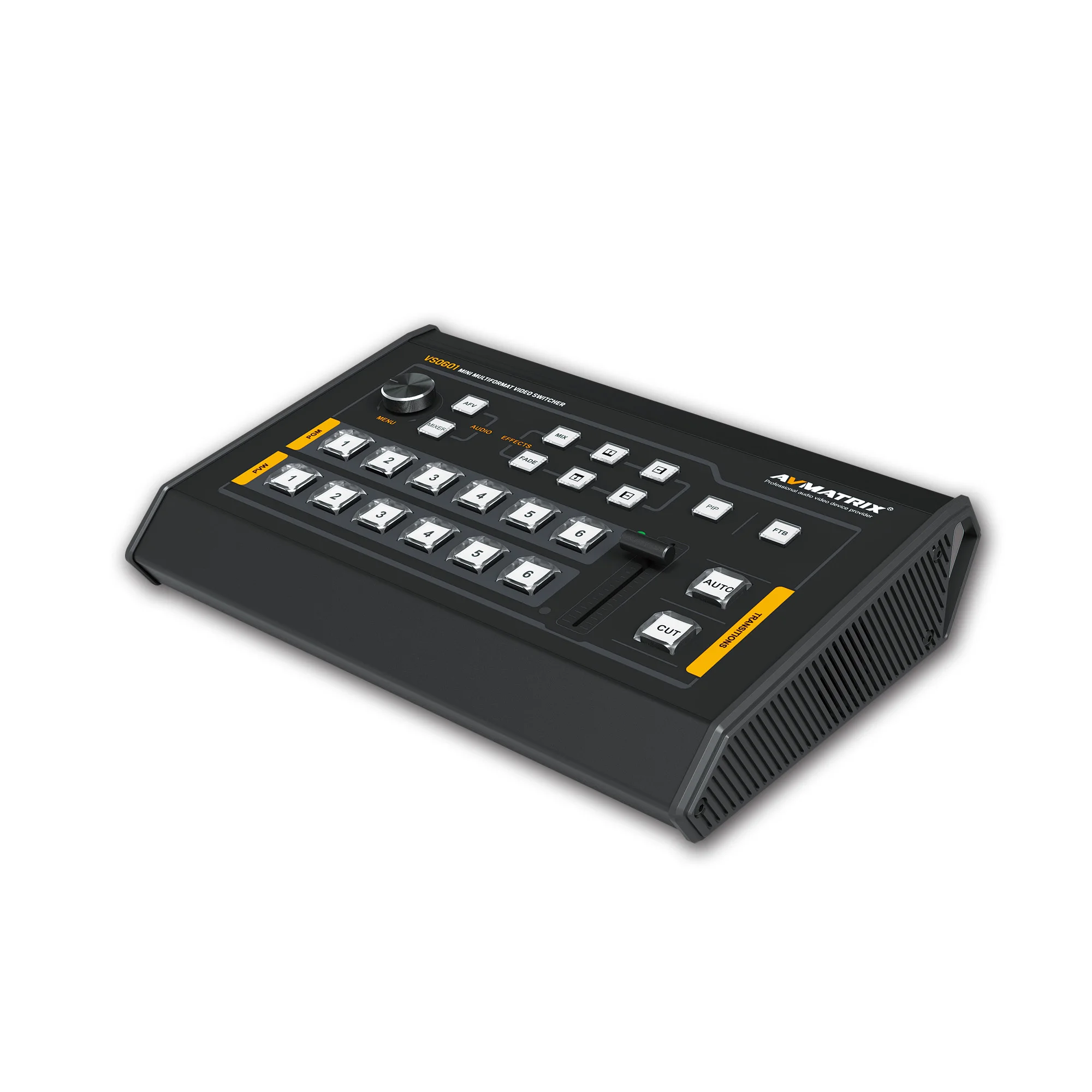 Avmatrix VS0601 коммутатор Mini 6 каналов 4 * SDI 2 HDMI входы мульти-формат видео с Т-бар Авто