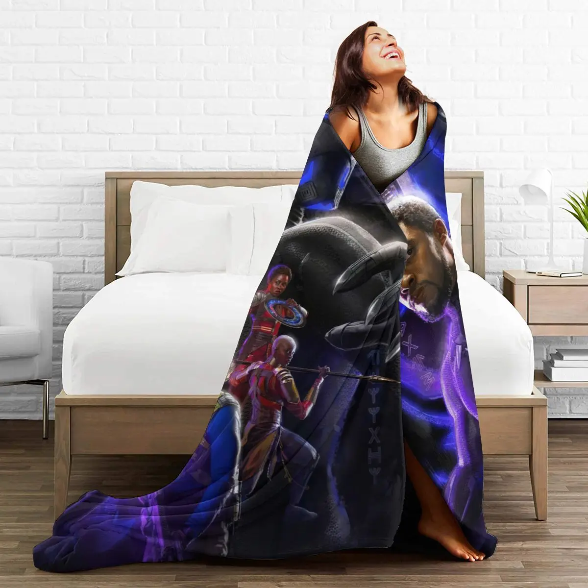 

Ultra Soft Sofa Blanket Cover Blanket Cartoon Cartoon Bedding Flannel plied Sofa Bedroom Decor for Children and Adults 134