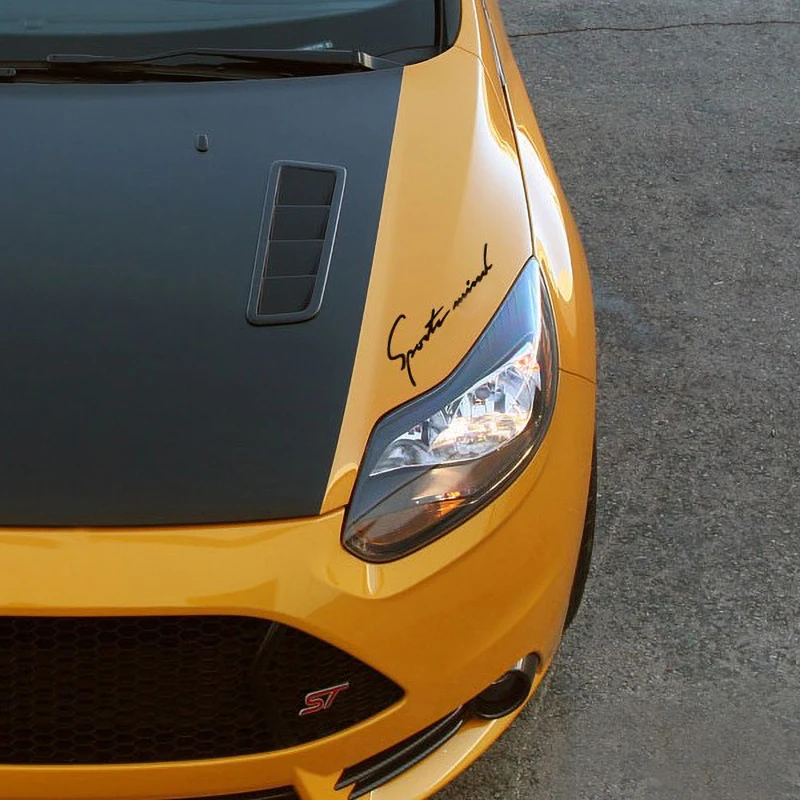 Автомобильная наклейка для Ford Focus ST Sports Mind Lights светоотражающая виниловая 2 цвета