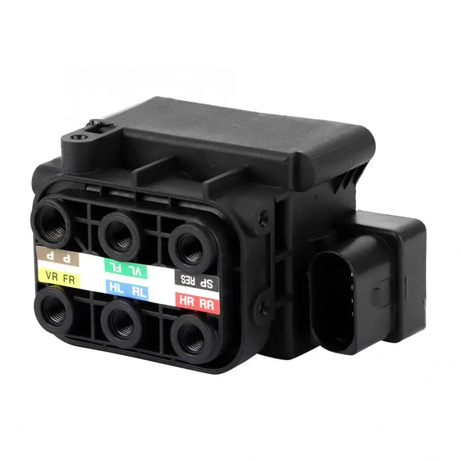 Пневматическая подвеска компрессор насос электромагнитный клапан блок 4H0616013A