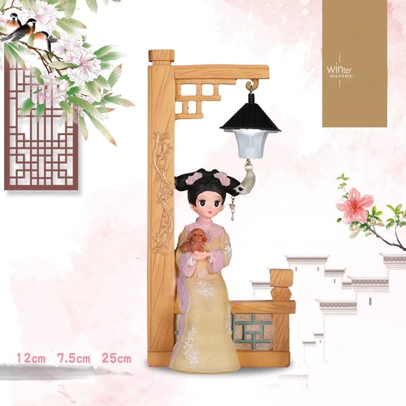 

Ancient Qing Palace Chinese Tradition Princess Doll Toys Retro Fashion Bedroom Ornament Toys Christmas Birthday Gift For Girl