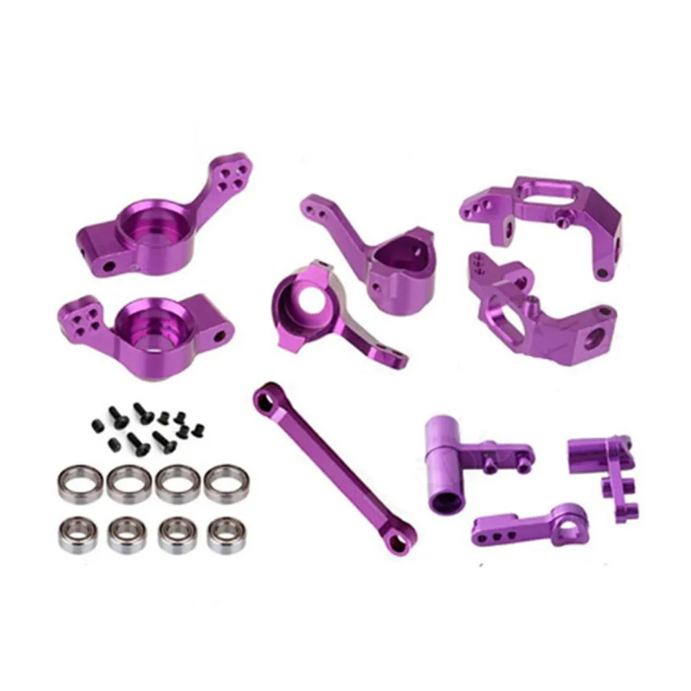 

Metal Steering Rod Rear Axle Seat Ball Bearing Assembly Set for HSP 94111 94123 RC Car Accessories Parts
