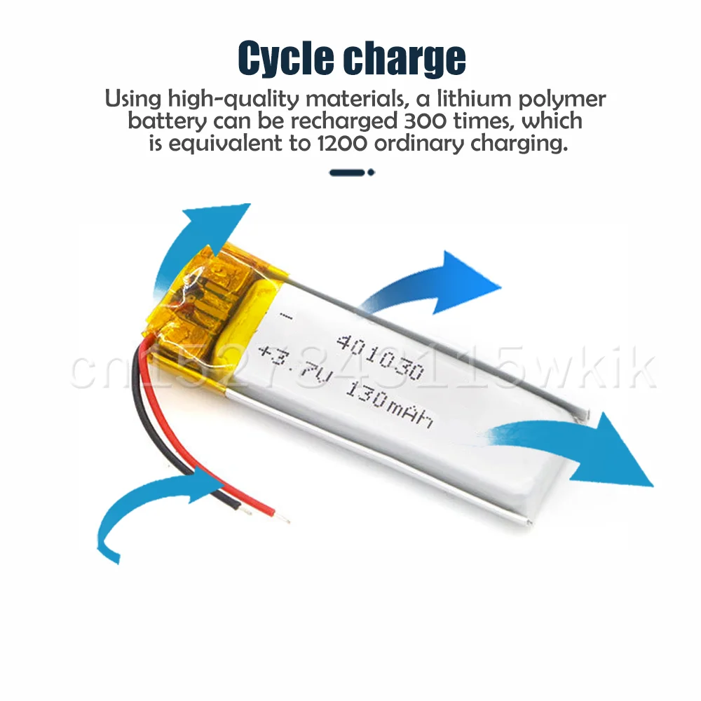 401030 3 7 V 130mAh литиевая полимерная аккумуляторная батарея для GPS MP3 MP4 MP5 Toy Bluetooth
