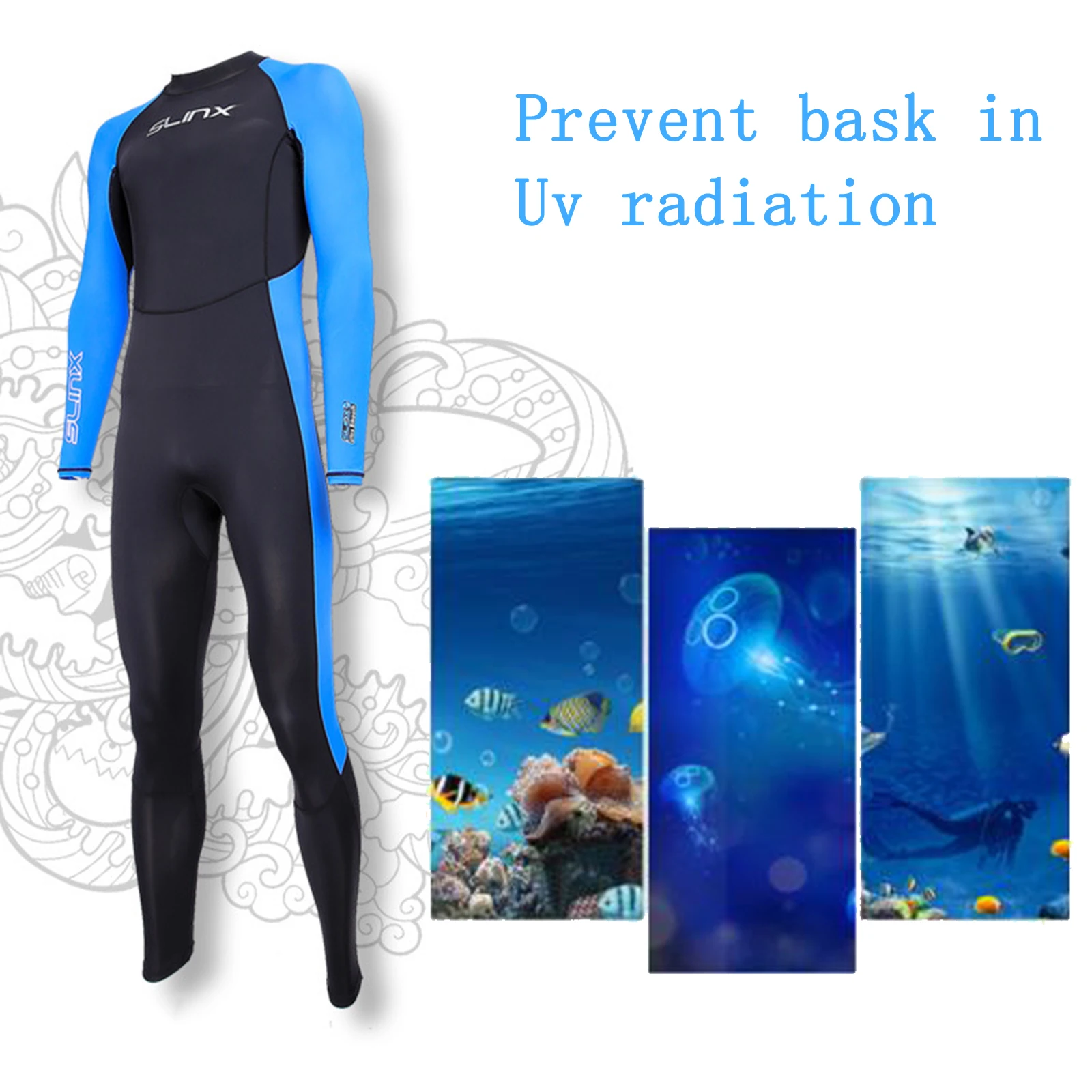 

WetSuit Full Body Super Stretch Diving Suit Swim Surf Snorkeling
