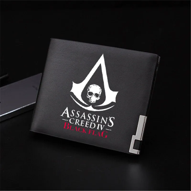 Новое поступление, кошелек для игры Assassins, черная светящаяся Сумочка унисекс, подарок для подростков, Модный стильный мужской кошелек из искусственной кожи - Color: Style4-S-ordinary
