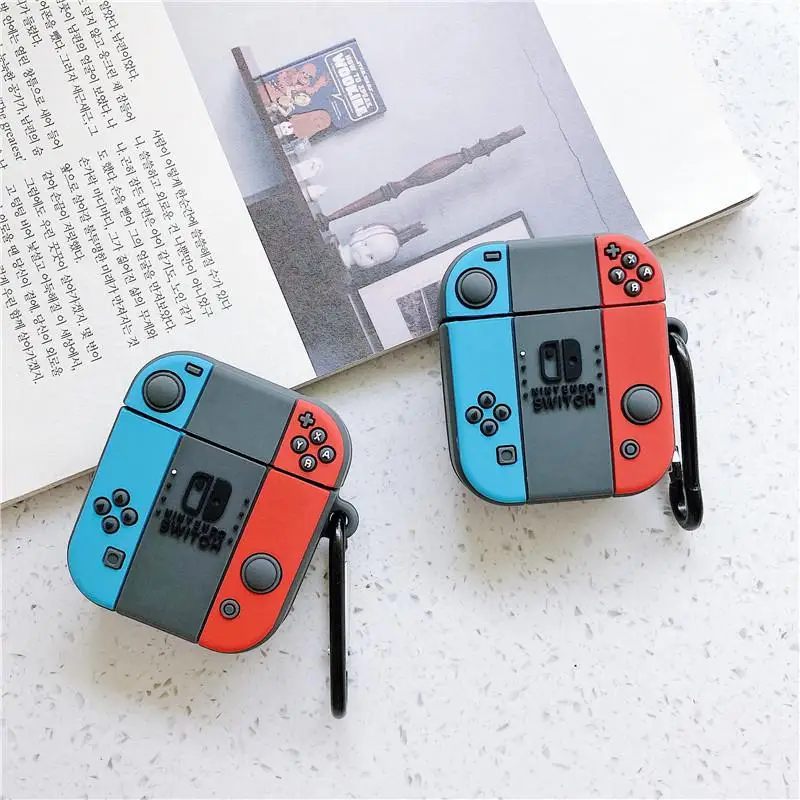 Силиконовый чехол для наушников Apple Airpods1/2 беспроводные Bluetooth наушники Nintendo Switch